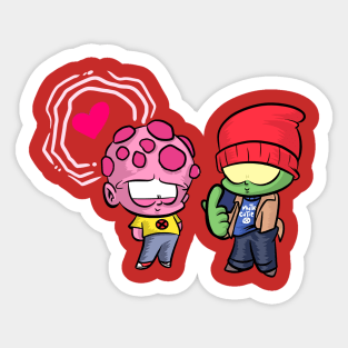 heartie cutie Sticker